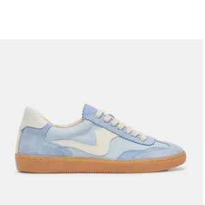 Women's Blue and White Sneakers